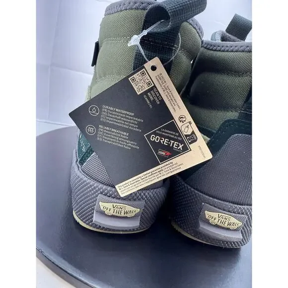 Vans MTE Sk8-Hi GORE-TEX Womens Sz 6.5 Scarab Grape Leaf Waterproof Hiking Boots - Picture 7 of 11